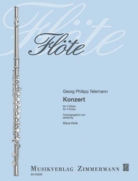 Abbildung von: Konzert für 4 Flöten. F-Dur - Musikverlag Zimmermann