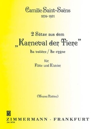 Abbildung von: 2 Sätze aus dem "Karneval der Tiere" - Musikverlag Zimmermann