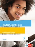 Cover: deutsch.kombi plus 7. Differenzierende Ausgabe Sachsen - Klett