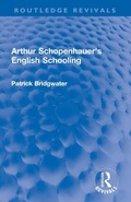 Cover: Arthur Schopenhauer's English Schooling - Routledge