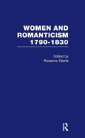 Cover: Women & Romanticism Vol1 - Routledge