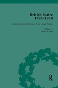 Cover: British Satire, 1785-1840, Volume 2 - Routledge