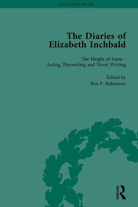 Enlarge image Cover: The Diaries of Elizabeth Inchbald Vol 2 - Routledge