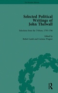 Cover: Selected Political Writings of John Thelwall - Routledge