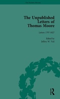 Cover: The Unpublished Letters of Thomas Moore Vol 1 - Routledge
