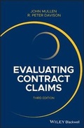 Cover: Evaluating Contract Claims, 3rd Edition - Wiley