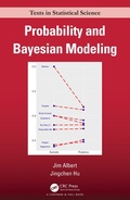 Cover: Probability and Bayesian Modeling - Chapman & Hall/CRC