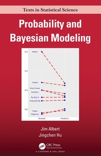 Enlarge image Cover: Probability and Bayesian Modeling - Chapman & Hall/CRC