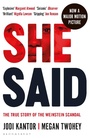 Cover: She Said - Bloomsbury Publishing PLC