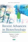 Cover: Recent Advances in Biotechnology - Nova Science Publishers Inc