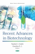 Cover: Recent Advances in Biotechnology - Nova Science Publishers Inc