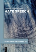 Cover: Hate Speech - De Gruyter Mouton
