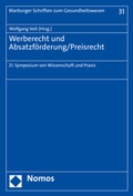 Cover: Werberecht und Absatzf&ouml;rderung/Preisrecht - Nomos