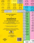 Cover: D&uuml;rckheimRegister&reg; STEUERGESETZE MIT STICHWORTEN - D&uuml;rckheim Verlag