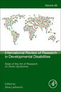 Abbildung von: State of the Art of Research on Down Syndrome - Academic Press