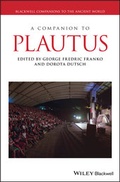 Cover: A Companion to Plautus - Wiley