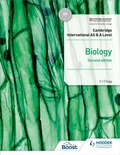 Cover: Cambridge International AS & A Level Biology Student's Book 2nd edition - Hodder Education