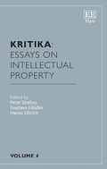 Cover: Kritika: Essays on Intellectual Property - Edward Elgar Publishing
