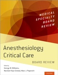 Bild: Anesthesiology Critical Care Board Review - OUP eBook