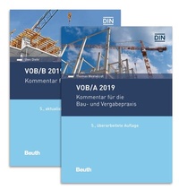 Abbildung von: VOB/A + VOB/B 2019 - DIN Media