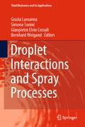 Cover: Droplet Interactions and Spray Processes - Springer