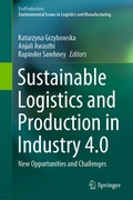 Cover: Sustainable Logistics and Production in Industry 4.0 - Springer