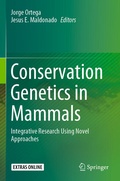 Cover: Conservation Genetics in Mammals - Springer
