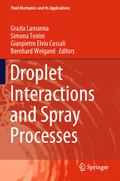 Cover: Droplet Interactions and Spray Processes - Springer
