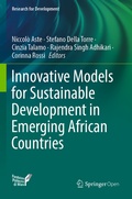 Cover: Innovative Models for Sustainable Development in Emerging African Countries - Springer