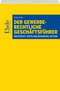 Abbildung von: Der gewerberechtliche Geschäftsführer - Linde