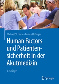 Abbildung von: Human Factors und Patientensicherheit in der Akutmedizin - Springer