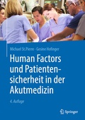 Cover: Human Factors und Patientensicherheit in der Akutmedizin - Springer