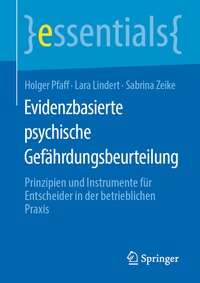 Abbildung von: Evidenzbasierte psychische Gefährdungsbeurteilung - Springer