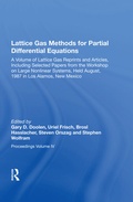 Cover: Lattice Gas Methods For Partial Differential Equations - CRC Press