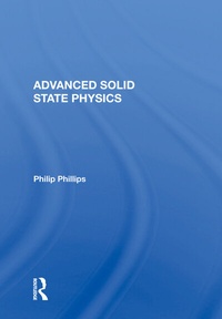 Enlarge image Cover: Advanced Solid State Physics - CRC Press