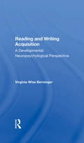 Cover: Reading And Writing Acquisition - Routledge