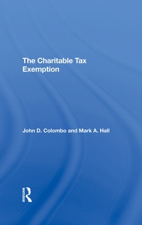 Enlarge image Cover: The Charitable Tax Exemption - Routledge