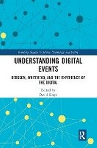 Enlarge image Cover: Understanding Digital Events - Routledge