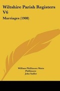 Cover: Wiltshire Parish Registers V6 - Kessinger Publishing