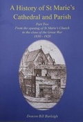 Cover: A History of St Marie's Cathedral and Parish: Part Two From the opening of St Marie's Church to the close of the Great War 1850 - 1920 - St Marie's Cathedral Books