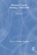 Cover: Womens Travel Writing 1750-185 - Routledge
