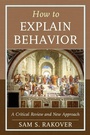 Cover: How to Explain Behavior - Lexington Books