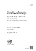 Cover: Committee on Economic, Social and Cultural Rights - United Nations