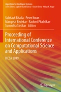 Cover: Proceeding of International Conference on Computational Science and Applications - Springer