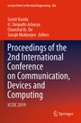 Cover: Proceedings of the 2nd International Conference on Communication, Devices and Computing - Springer