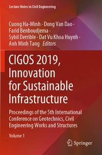 Enlarge image Cover: CIGOS 2019, Innovation for Sustainable Infrastructure - Springer