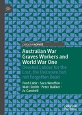 Cover: Australian War Graves Workers and World War One - Palgrave Pivot