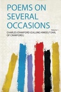 Cover: Poems on Several Occasions: Volume 1 - HardPress Ltd