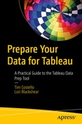 Cover: Prepare Your Data for Tableau - APress