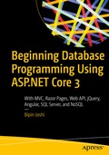 Cover: Beginning Database Programming Using ASP.NET Core 3 - APress